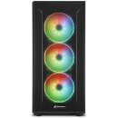 Sharkoon TG6M RGB, Glasfenster