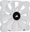 Corsair iCUE SP140 RGB Elite White Dual Fan Kit, 140mm, 2er-Pack, LED-Steuerung