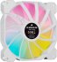 Corsair iCUE SP140 RGB Elite White Dual Fan Kit, 140mm, 2er-Pack, LED-Steuerung