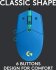 Logitech G203 Lightsync blau, USB