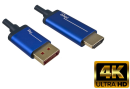 DINIC Kabel DisplayPort 1.4 > HDMI 2.0, 2m