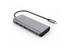 DINIC Adapter USB-C > LAN, HDMI, USB 3.0, USB-C,...