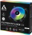 Arctic P12 PWM PST A-RGB 0dB schwarz, 120mm