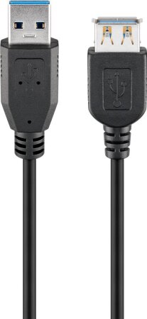 Goobay Kabel USB 3.0 Verlängerung AA 3m