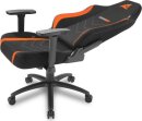 Sharkoon Skiller SGS20 Fabric Gamingstuhl, schwarz/orange