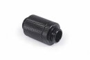 Alphacool ES D-Plug 25,5mm G1/4 AG auf G1/4 AG - Deep Black