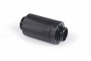 Alphacool ES D-Plug 31,5mm G1/4 AG auf G1/4 AG - Deep Black
