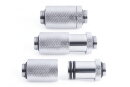 Alphacool ES D-Plug 31,5mm G1/4 AG auf G1/4 AG - Chrome