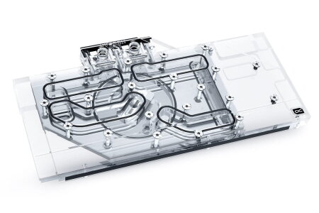 Alphacool Eisblock Aurora Acryl GPX-A Radeon RX 6700XT TUF/Rog Strix mit Backplate