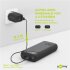 Goobay Schnelllade-Powerbank 20.000 mAh