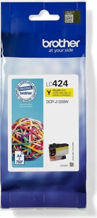 Brother Tinte LC424Y gelb