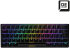 Sharkoon Skiller SGK50 S4 Black, 60% Layout, LEDs RGB, Kailh KT BROWN, hot-swap, USB, DE