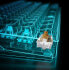 Sharkoon Skiller SGK50 S4 White, 60% Layout, LEDs RGB, Kailh KT BROWN, hot-swap, USB, DE