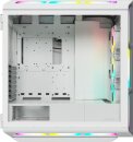 Corsair iCue 5000T RGB TG weiß, Glasfenster