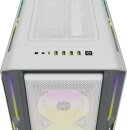 Corsair iCue 5000T RGB TG weiß, Glasfenster