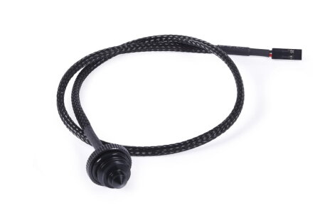 Alphacool Eiszapfen Temperatursensor flach G1/4 - schwarz