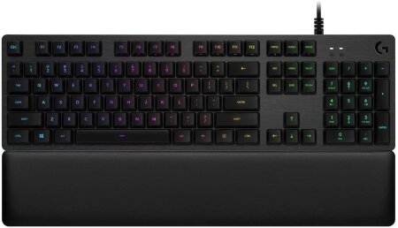 Logitech G513 Carbon, GX-BROWN, schwarz, USB, DE