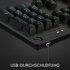 Logitech G513 Carbon, GX-BROWN, schwarz, USB, DE