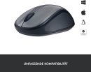 Logitech M235 Wireless Mouse grau/schwarz, USB