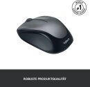 Logitech M235 Wireless Mouse grau/schwarz, USB
