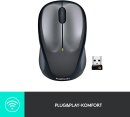 Logitech M235 Wireless Mouse grau/schwarz, USB
