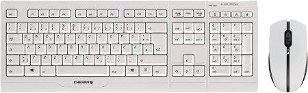 CHERRY B.UNLIMITED 3.0 weiß/grau, USB, DE