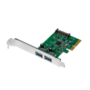 LogiLink 2x USB-A 3.1, PCIe 2.0 x2