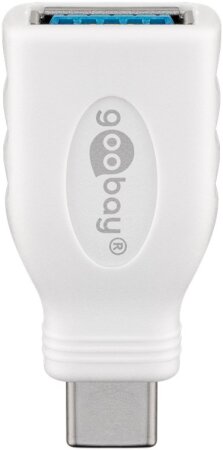 Goobay Adapter USB-C > USB-A OTG, weiß