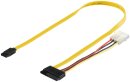 Goobay Kabel SATA Strom-/Datenkabel 2in1