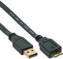 Inline USB-A 3.0 > Micro-USB-B 3.0 1m