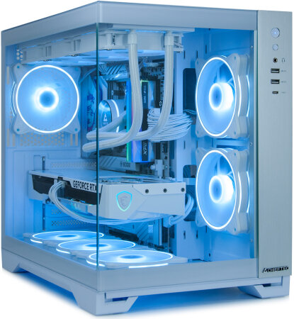neon PC VISIO WHITE R7-9700X 32GB RX9070