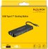DeLOCK USB Type-C Dockingstation HDMI 4K anthrazit, USB-C 3.0