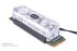 Alphacool HDX Apex Acryl aRGB M.2 2280 SSD Kühler