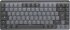 Logitech MX Mechanical Mini Graphite, LEDs weiß, Kailh Choc V2 LOW PROFILE RED, Logi Bolt, USB/Bluetooth, DE