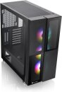 Thermaltake Versa T26 TG ARGB schwarz, Glasfenster