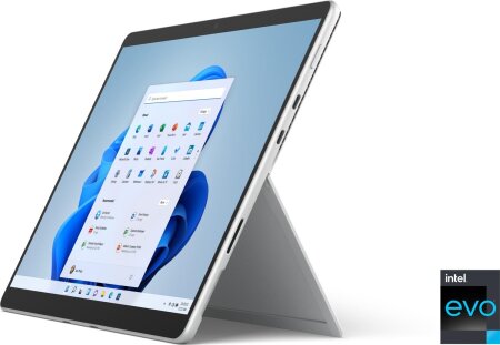Microsoft Surface Pro 8 Platin, Core i5-1145G7, 16GB RAM, 256GB SSD, LTE, Business