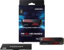 Samsung SSD 990 PRO 2TB, M.2, Kühlkörper