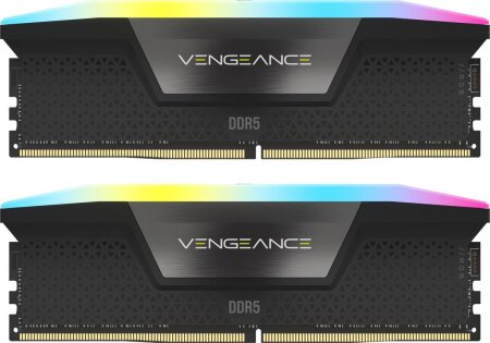 DDR5-6200 32GB Corsair Vengeance RGB schwarz DIMM Kit (2x16GB)
