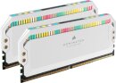 DDR5-5200 64GB Corsair Dominator Platinum RGB weiß DIMM Kit (2x32GB)