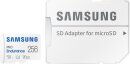 Samsung PRO Endurance microSDXC 256GB Kit, UHS-I U3, Class 10
