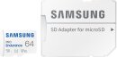 Samsung PRO Endurance microSDXC 64GB Kit, UHS-I U1, Class 10