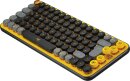 Logitech POP Keys Wireless Mechanical Keyboard, Blast, TTC BROWN, Logi Bolt, USB/Bluetooth, DE