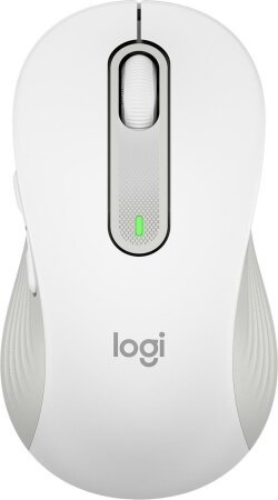 Logitech Signature M650 Large, Off-White, Logi Bolt, USB/Bluetooth