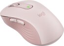 Logitech Signature M650 Large, Rose, Logi Bolt, USB/Bluetooth