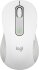 Logitech Signature M650 Large Left, Off-White, Linkshänder, Logi Bolt, USB/Bluetooth