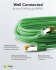 Goobay Cat 7 Netzwerkkabel RJ45, S/FTP (PiMF), 0.25m, grün