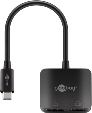 Goobay Adapter USB-C > DisplayPort, HDMI