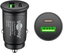 Goobay Ladeadapter KFZ QuickCharge USB/USB-C PD (Power...