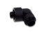 Alphacool Eiszapfen 16/10mm Anschraubtülle 90° drehbar G1/4 - 4pcs Set Deep Black