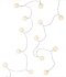 Goobay 20er LED-Lichterkette "Schneeball"